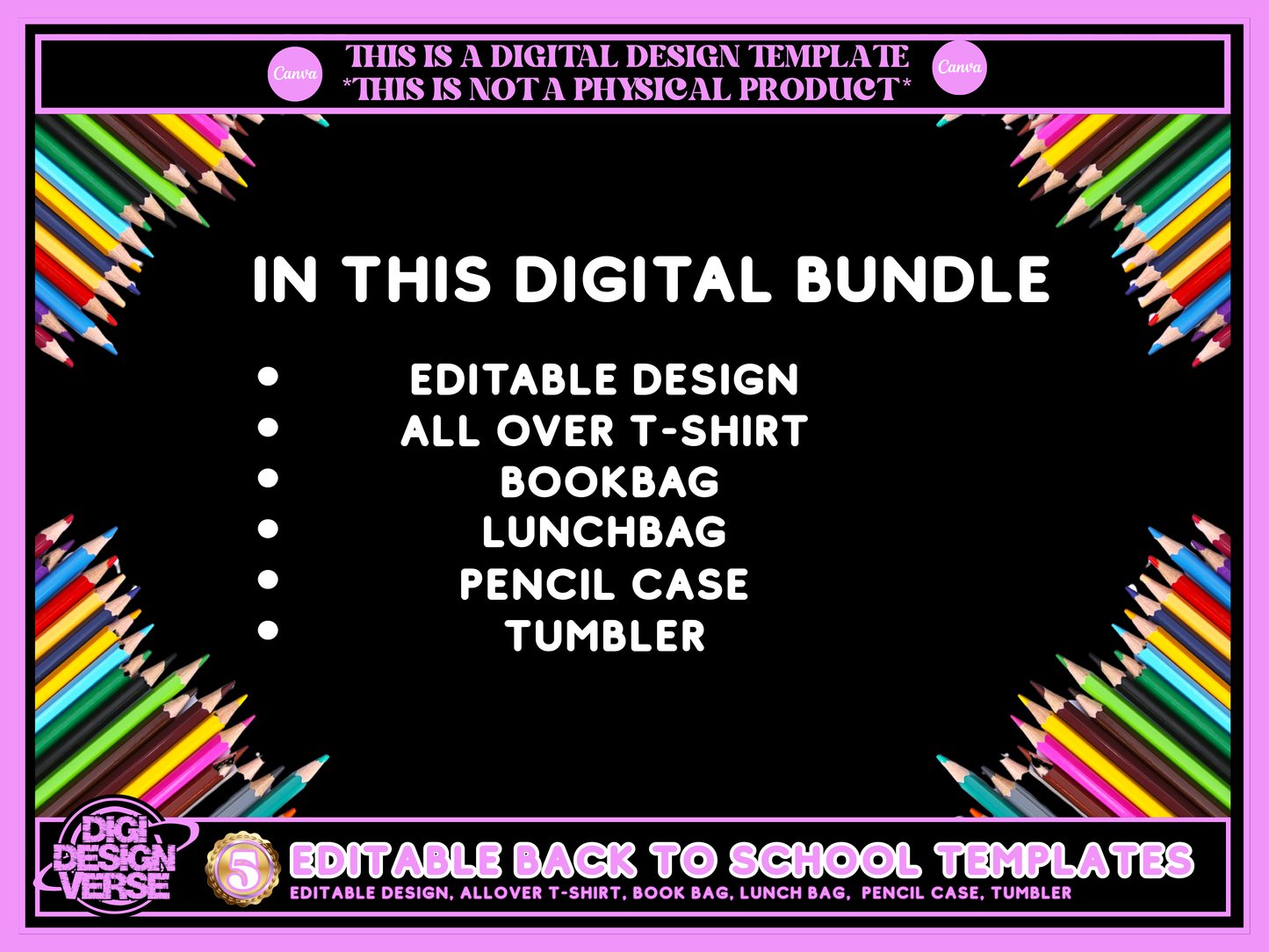 Back To School Basketball Editable Png Bundle