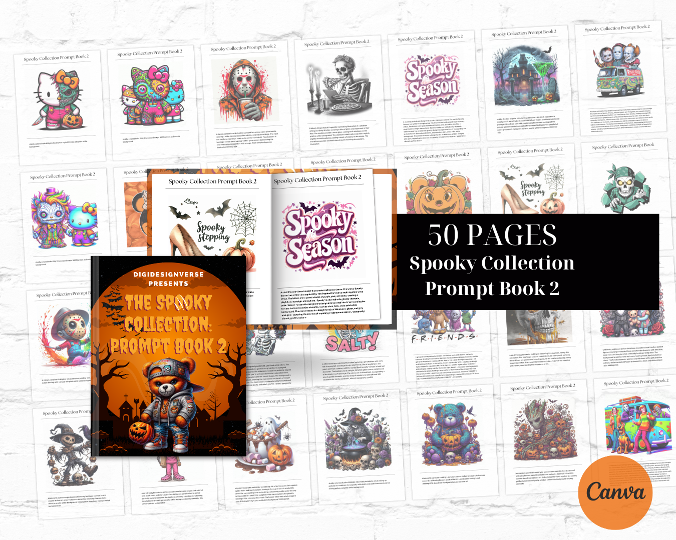 Spooky Collection A.I. Prompt Book 2