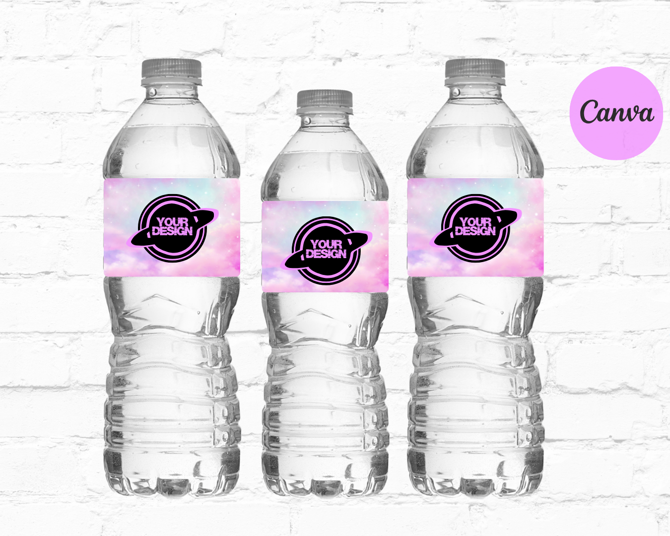DDV Custom Water Bottle Template w/PLR Rights