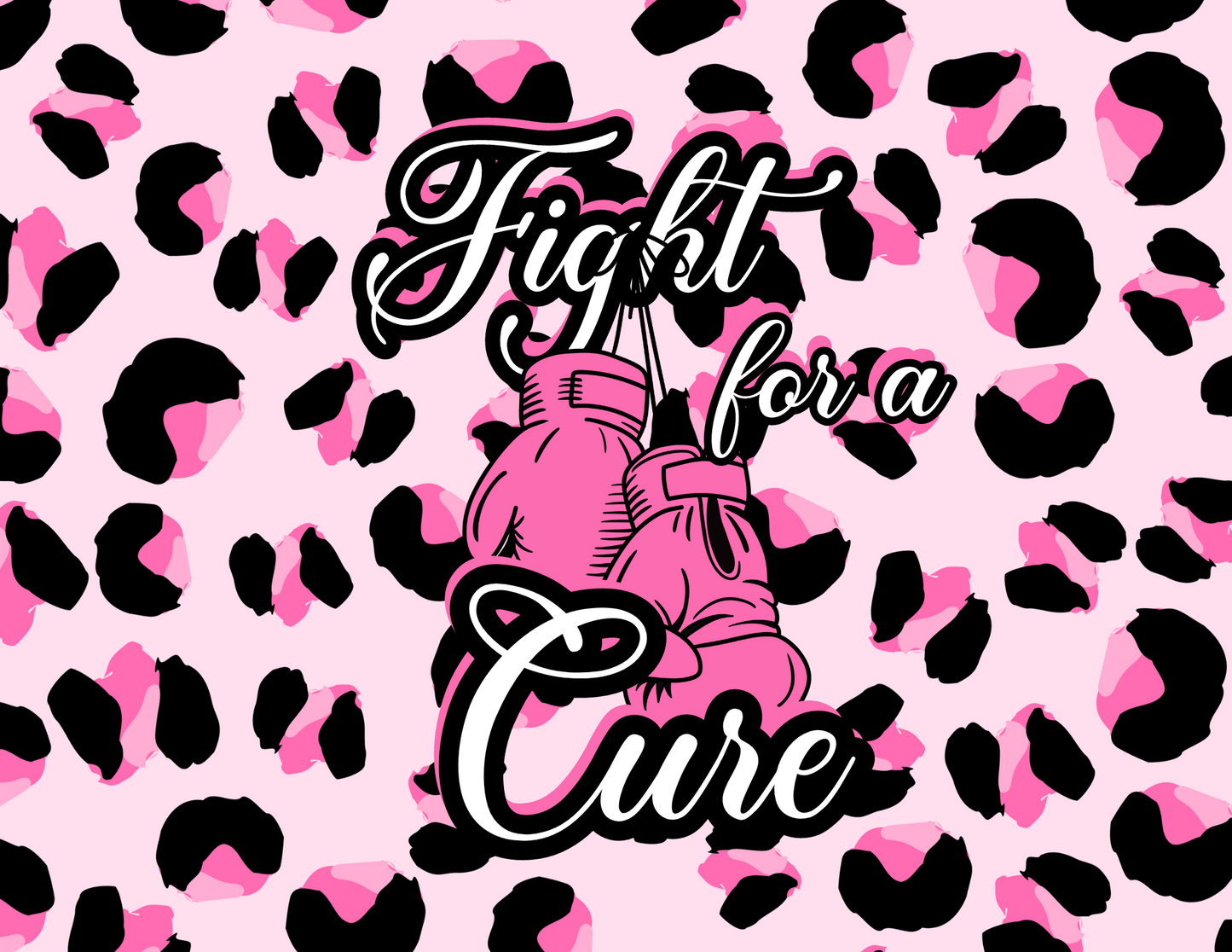 Fight For A Cure Leopard Design