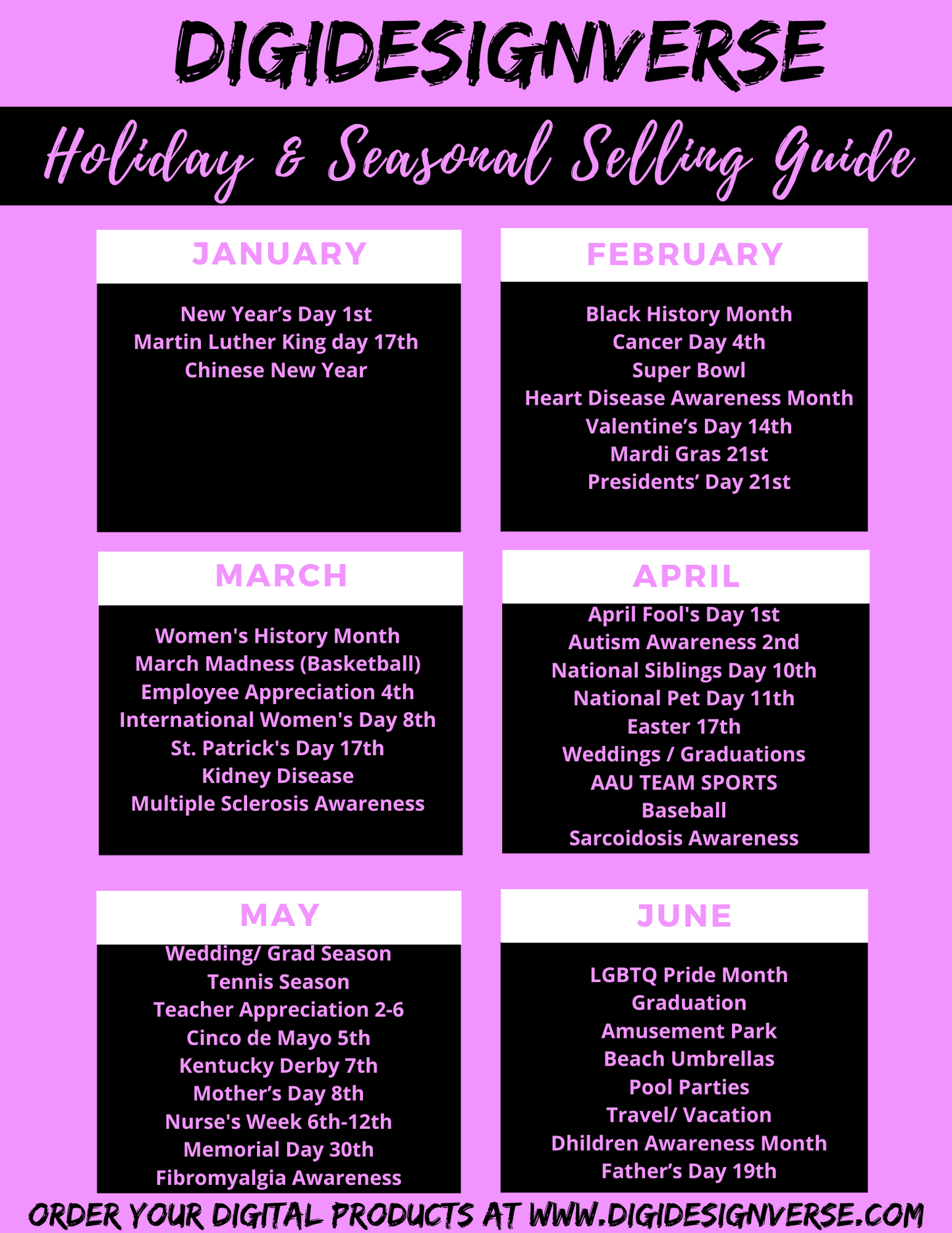Holiday & Seasonal Selling Guide