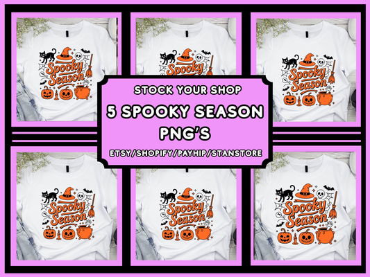 Spooky Season Png Bundle
